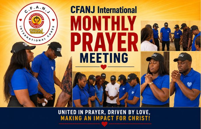 CFANJ International Monthly Prayer Meeting